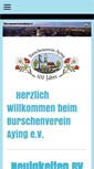 Mobile Screenshot of bv-aying.de