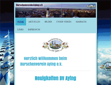 Tablet Screenshot of bv-aying.de